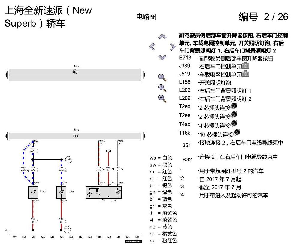 斯柯达速派 MQB 舒适便捷系统 电路图
