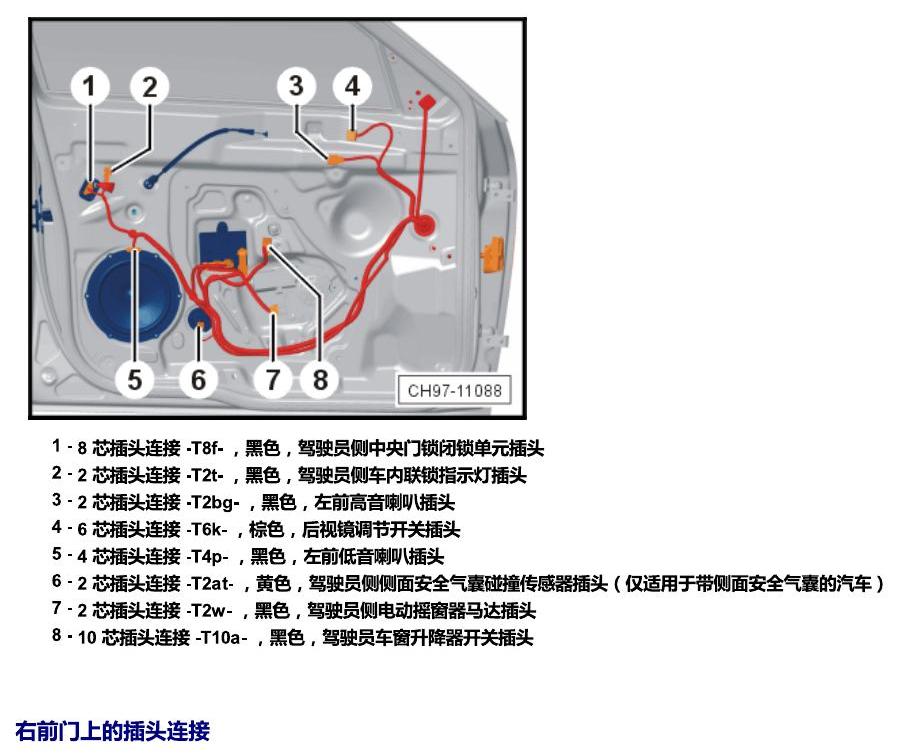 斯柯达野帝 插头 电路图