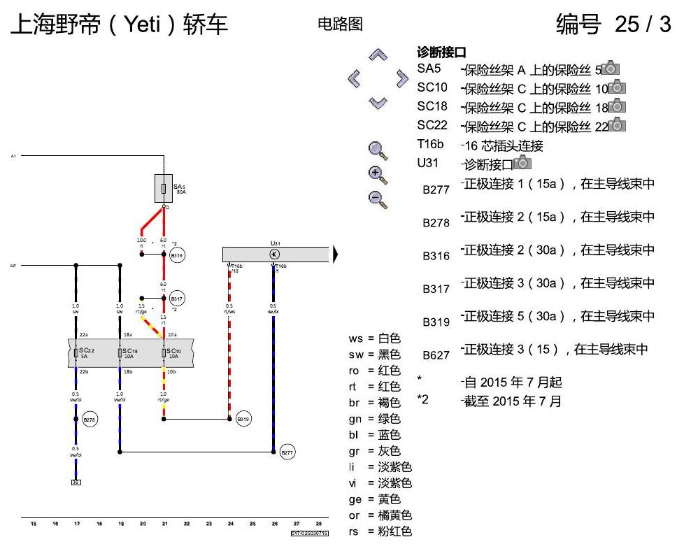 斯柯达野帝 驱动系统 CAN 总线联网,便捷系统和信息娱乐系统 电路图