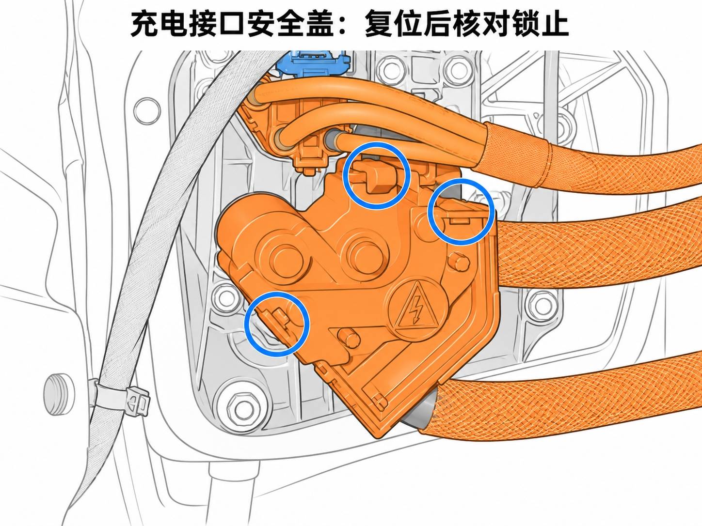 2024+ 特斯拉 Model 3 CCS 充电口更换:母排9 N·m、50–270 μΩ与固件验证-图片6