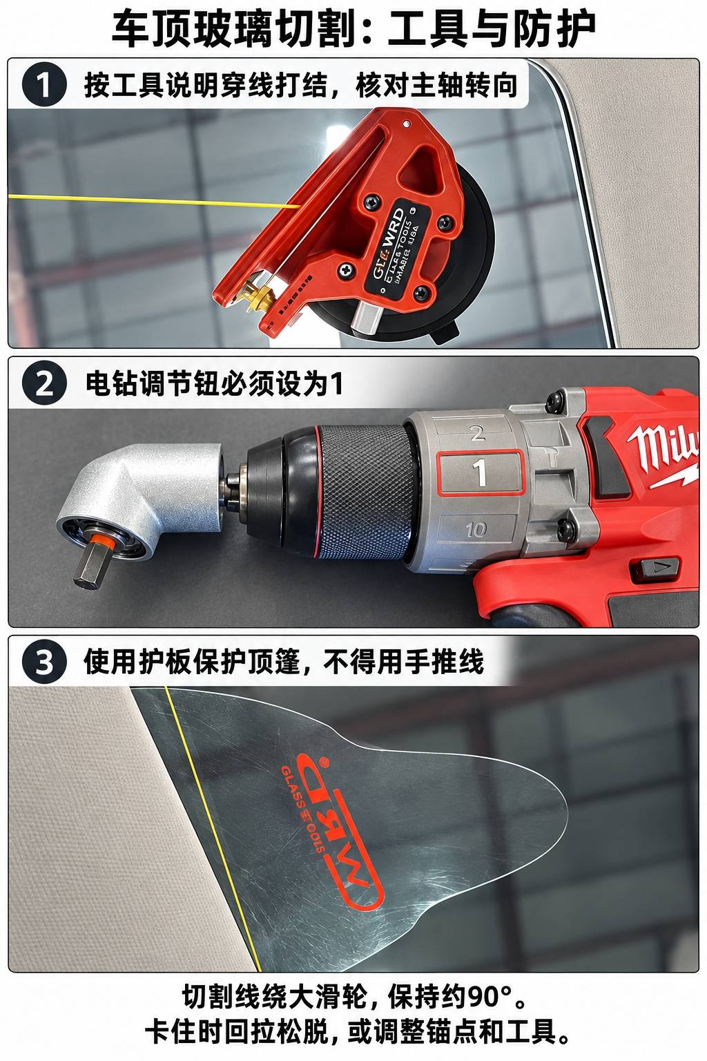 2024+ 特斯拉 Model 3 车顶玻璃更换:12.5×20 mm 胶条、固化与 Thermal 配置-图片3