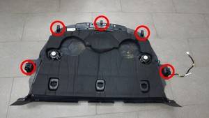 2024+ 特斯拉 Model 3 左后200 mm低音扬声器更换:搁物板访问与4 N·m-图片2