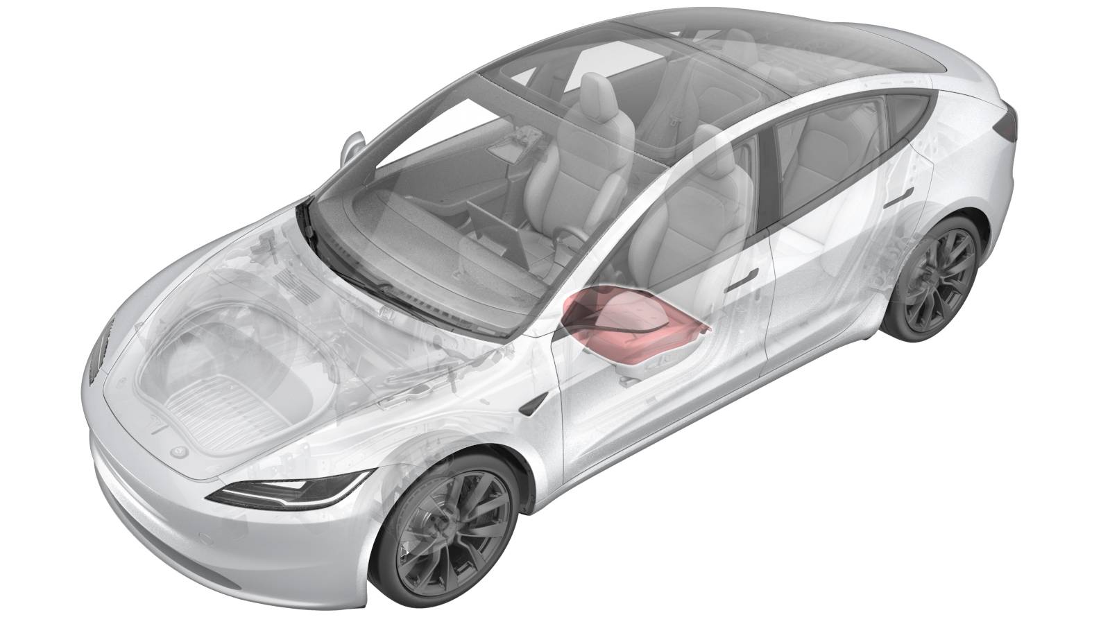 2024+ 特斯拉 Model 3 驾驶位座垫泡沫更换:占用传感器布线与加热丝换新