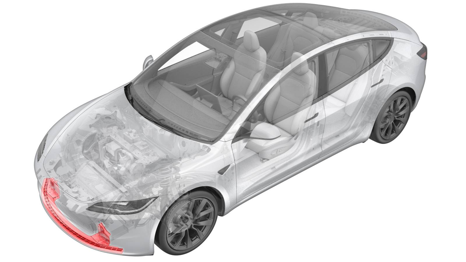 2024+ 特斯拉 Model 3 前踝部止动爪更换:左右对称拆装与 16/10 N·m