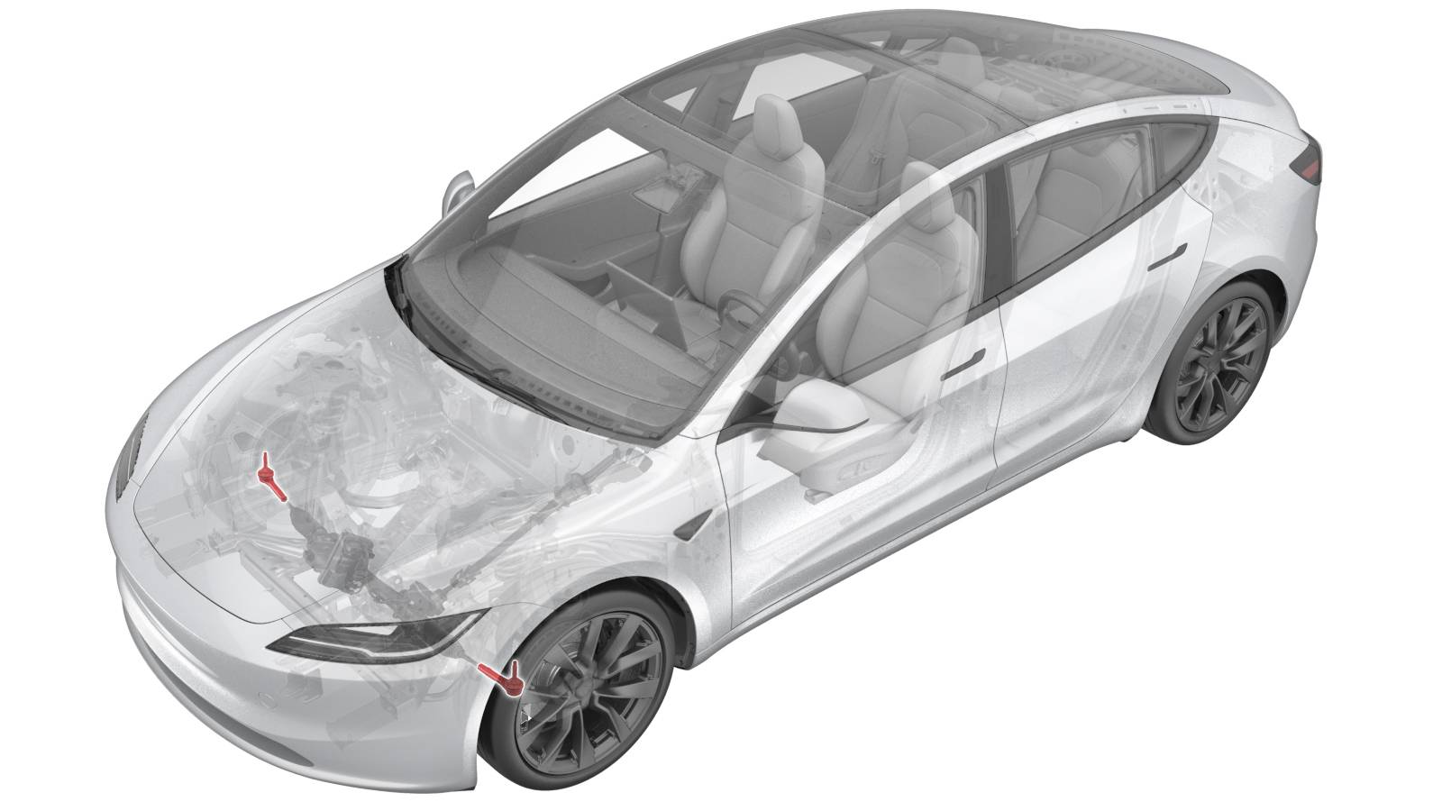 2024+ 特斯拉 Model 3 左前外拉杆球头更换:记圈数、180/80 N·m 与定位判断-图片1