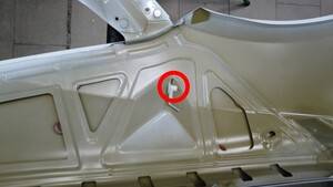 2024+ 特斯拉 Model 3 新左前翼子板附件移植:侧中继器3锁片与索环、支架-图片2