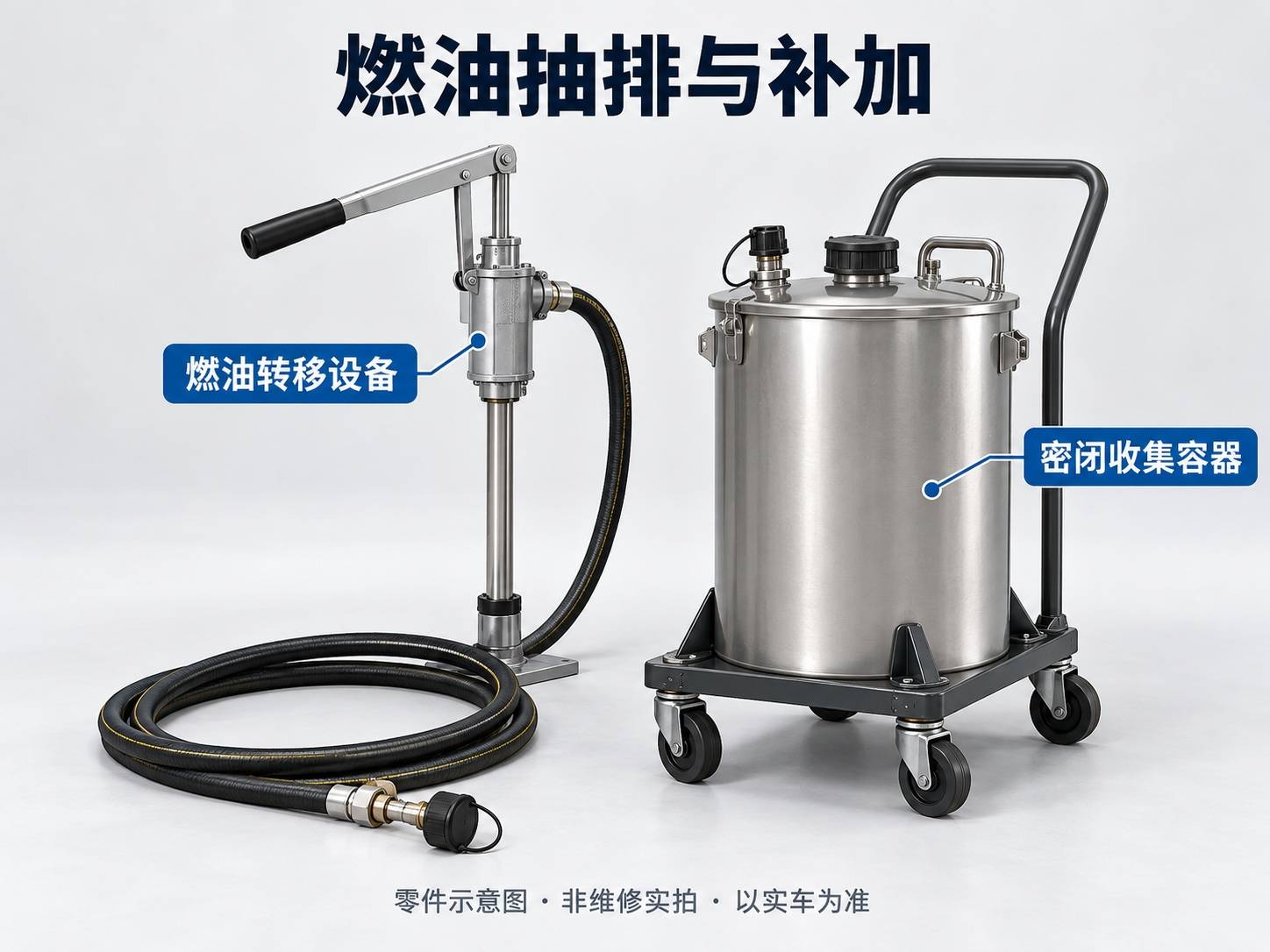 宝马 523Li(F18)N52N 燃油箱抽排与补加燃油(60L工时档)施工与复检标准
