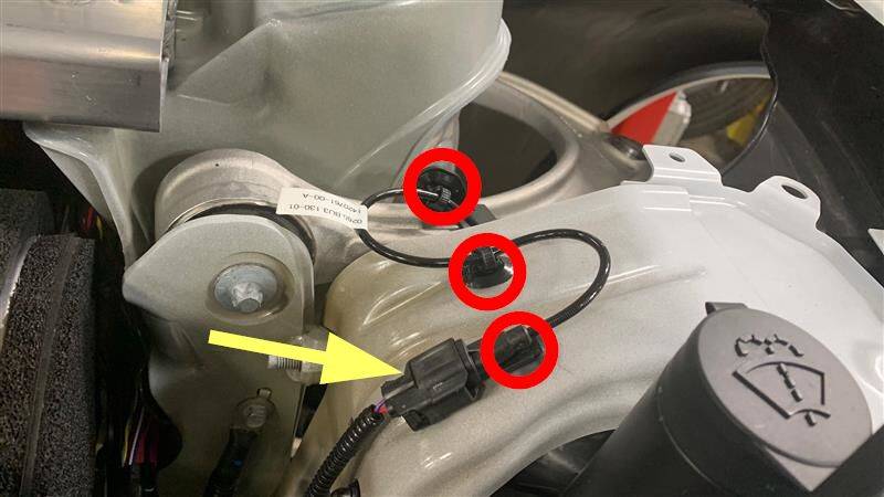 2021+ 特斯拉 Model S 左前轮速传感器更换:6 Nm、两处线束卡子与ESP检查-图片2