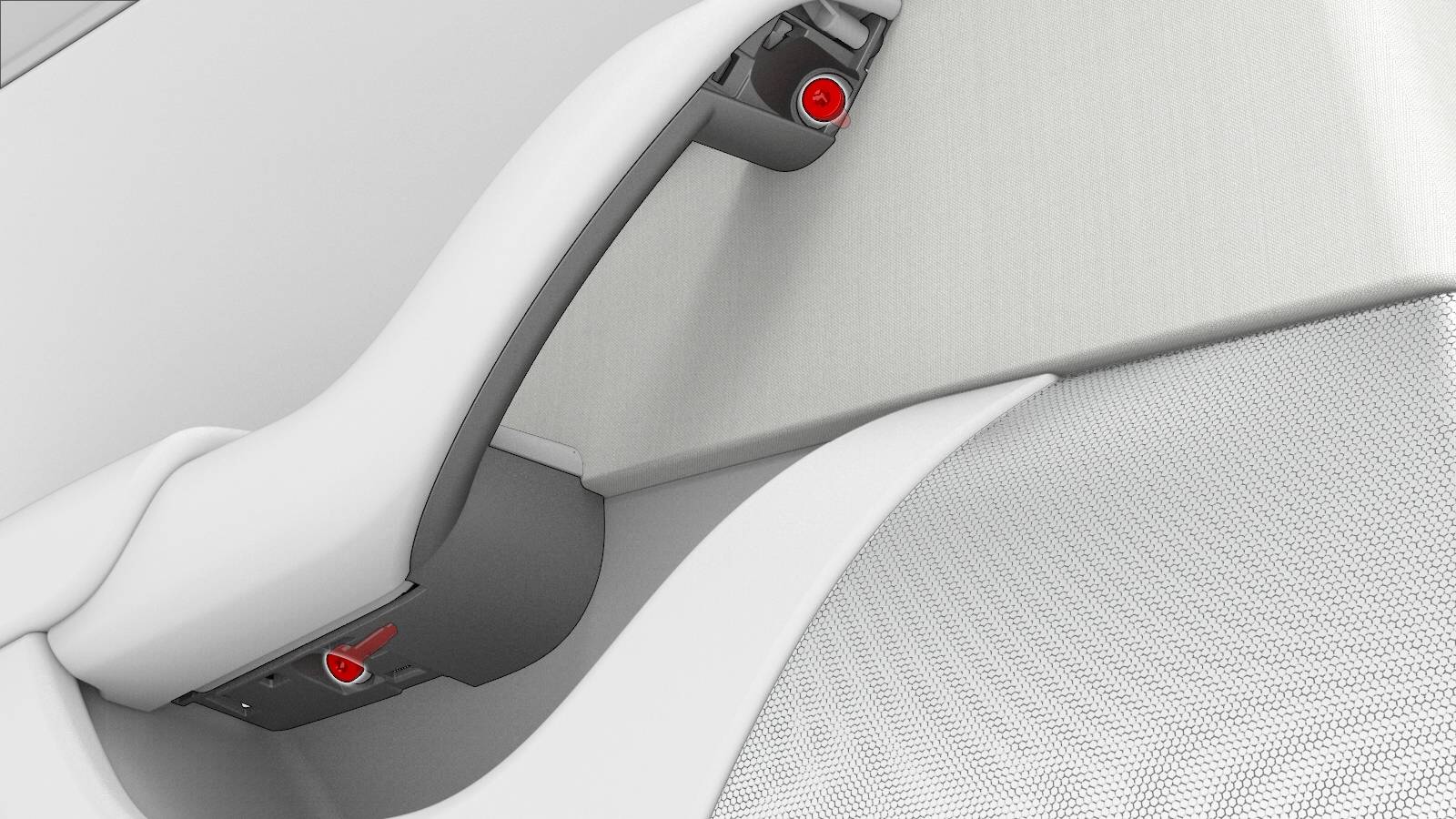 2021+ 特斯拉 Model S 左后门扬声器更换:四颗4 Nm、七卡子与门板软件恢复-图片2
