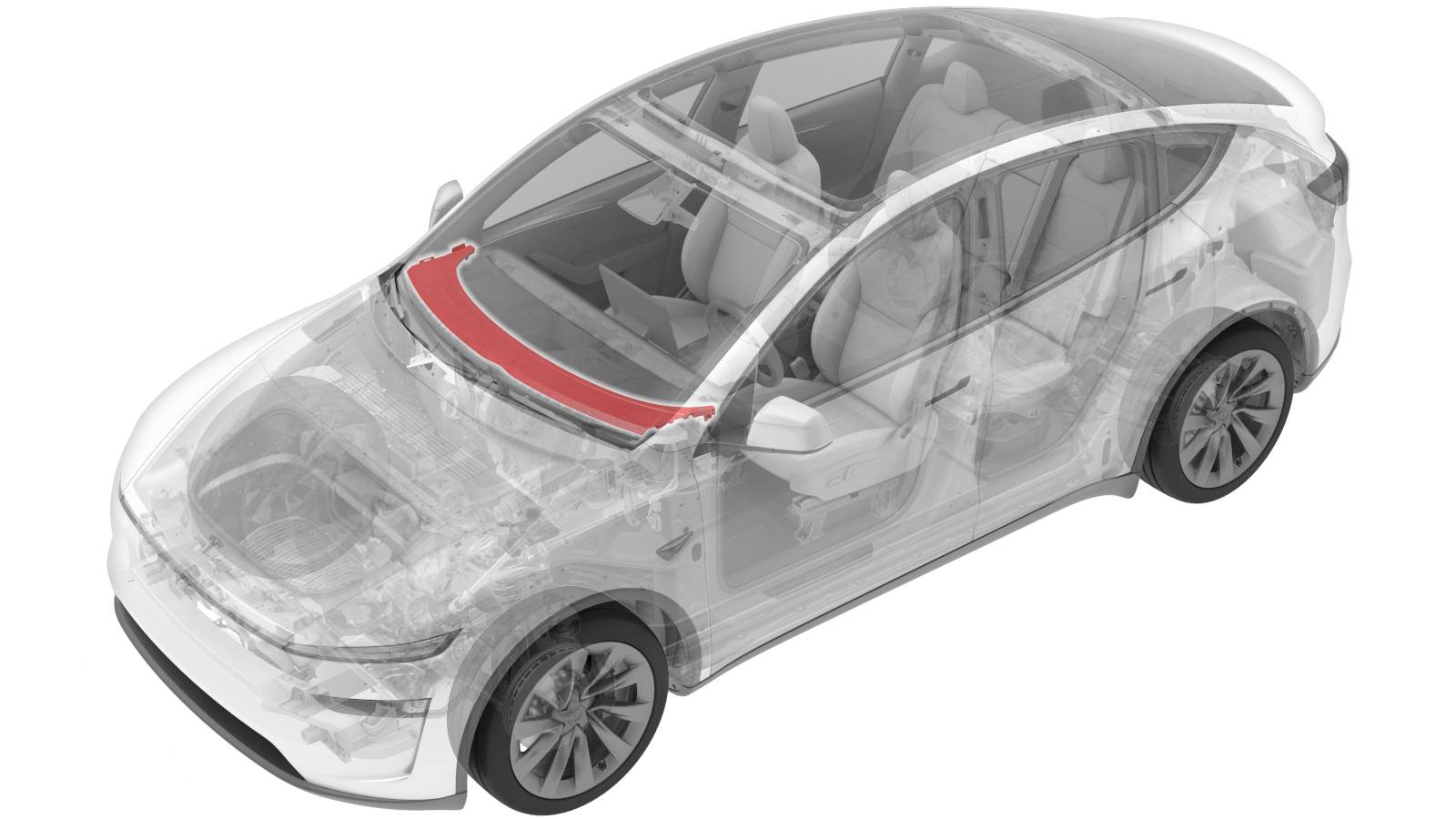 2025+ 特斯拉 Model Y 仪表板扬声器格栅更换:16卡子、9导片与氛围灯寻址-图片1