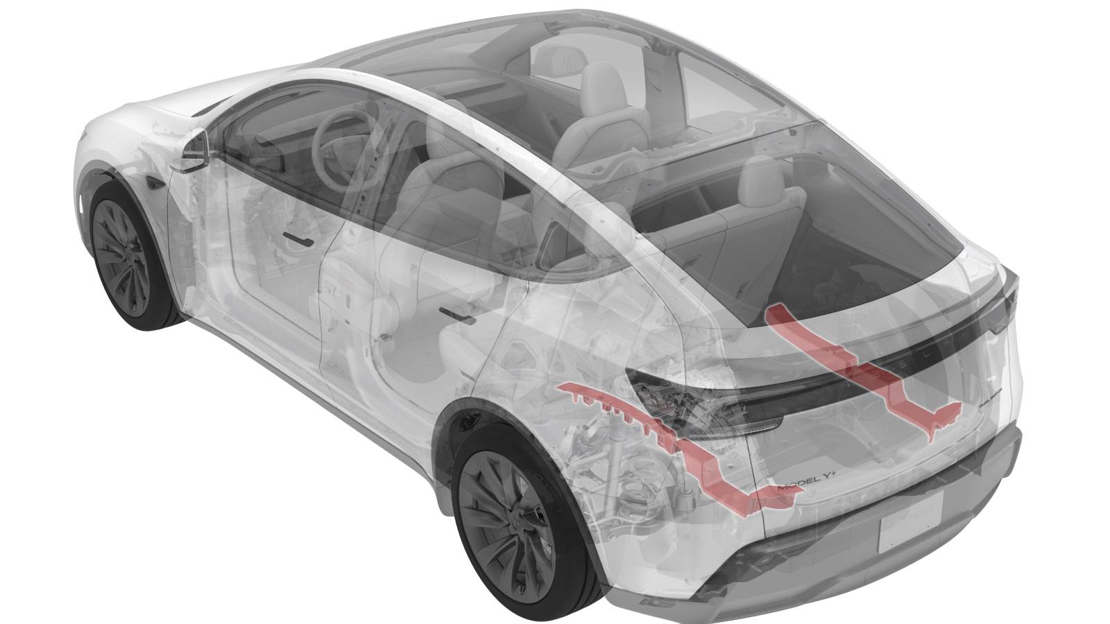 2025+ 特斯拉 Model Y 左侧承重底板支架更换:四锁片、两卡子与推拉测试-图片1