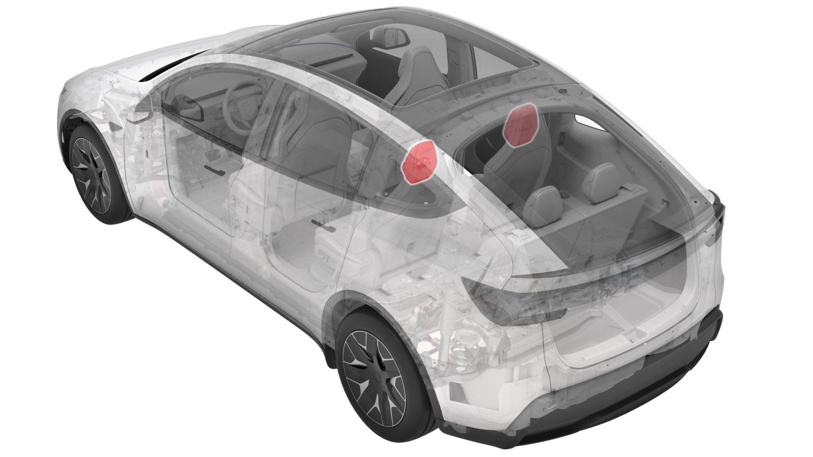特斯拉 Model Y L 第二排左侧头枕更换:背板侧锁片、双挂钩与3 Nm-图片1